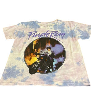 PURPLE Rain prince short sleeve tee shirt, size small, in good condition